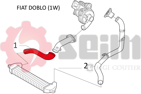 Seim Laadlucht-/turboslang 981189
