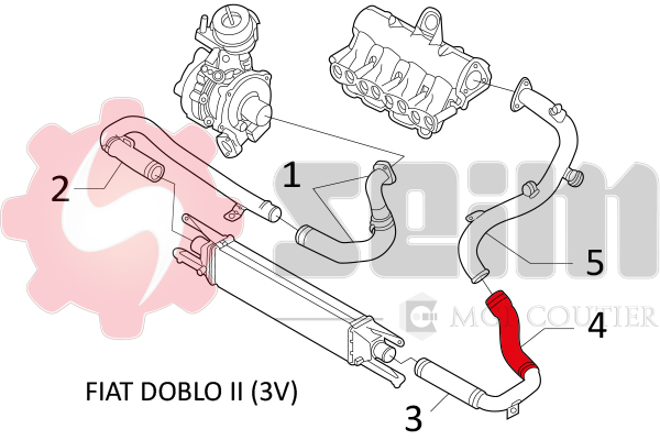 Seim Laadlucht-/turboslang 981202