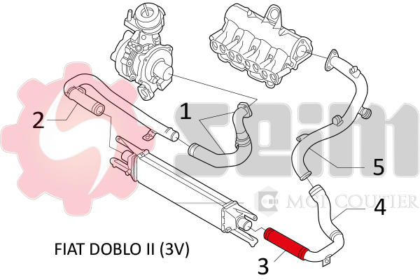 Seim Laadlucht-/turboslang 981203