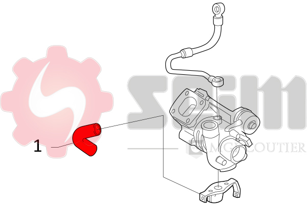 Seim Laadlucht-/turboslang 981326
