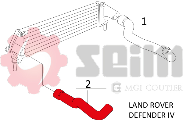 Seim Laadlucht-/turboslang 981331