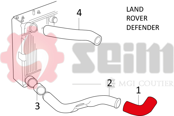 Seim Laadlucht-/turboslang 981332