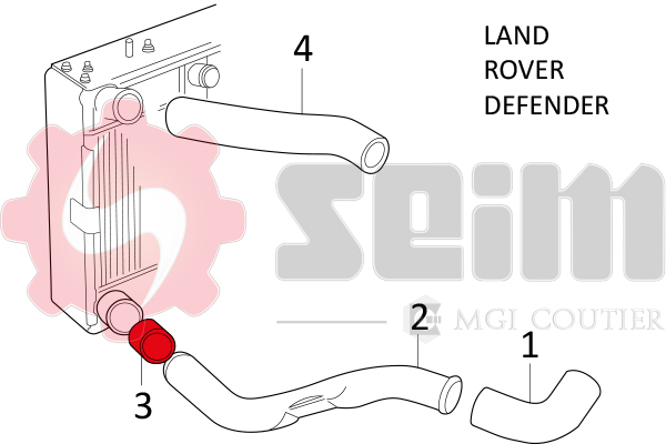 Seim Laadlucht-/turboslang 981333