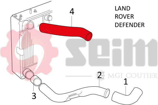 Seim Laadlucht-/turboslang 981334