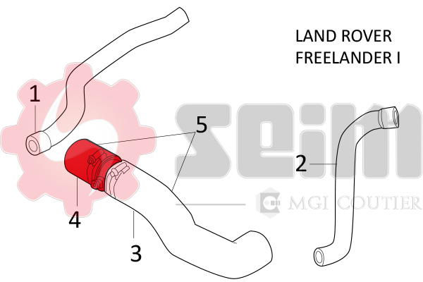 Seim Laadlucht-/turboslang 981339