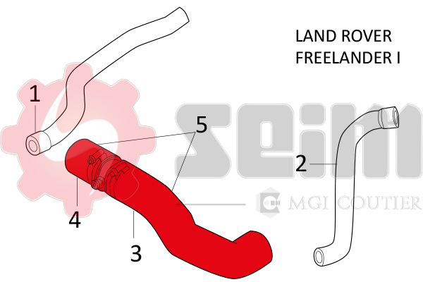 Seim Laadlucht-/turboslang 981341