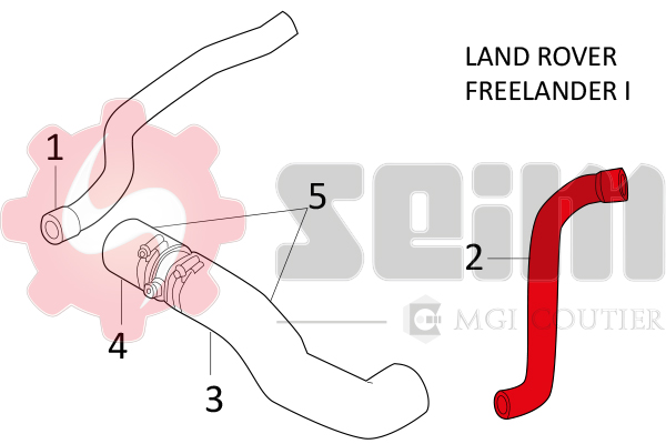 Seim Laadlucht-/turboslang 981342
