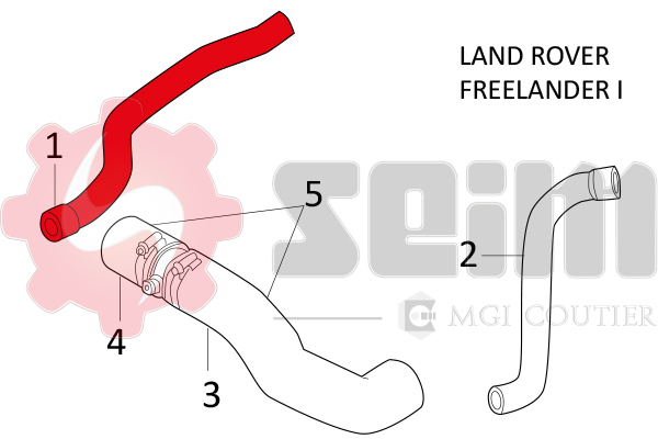 Seim Laadlucht-/turboslang 981343