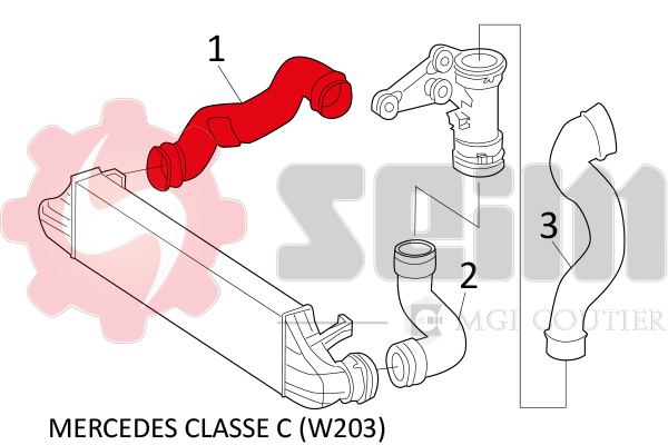 Seim Laadlucht-/turboslang 981385
