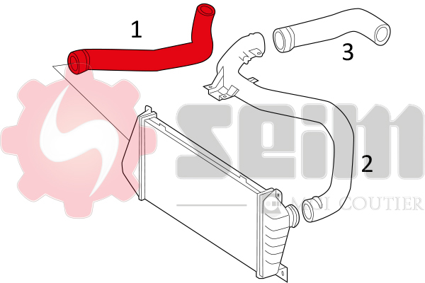 Seim Laadlucht-/turboslang 981413