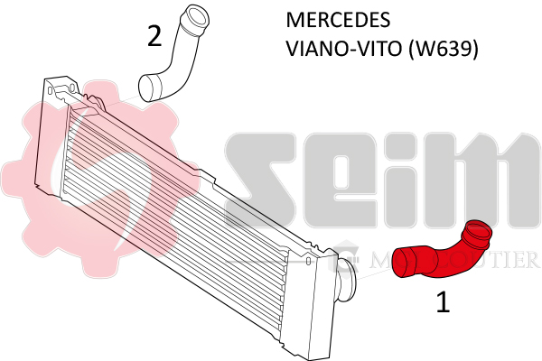 Seim Laadlucht-/turboslang 981421