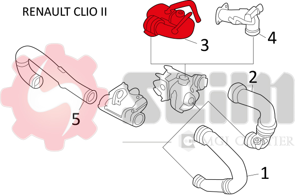 Seim Laadlucht-/turboslang 981508