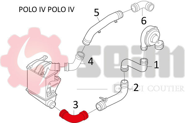 Seim Laadlucht-/turboslang 981603