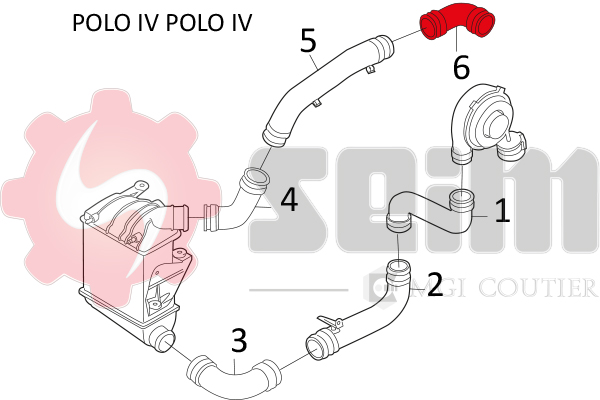 Seim Laadlucht-/turboslang 981605