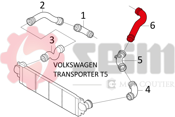 Seim Laadlucht-/turboslang 981632