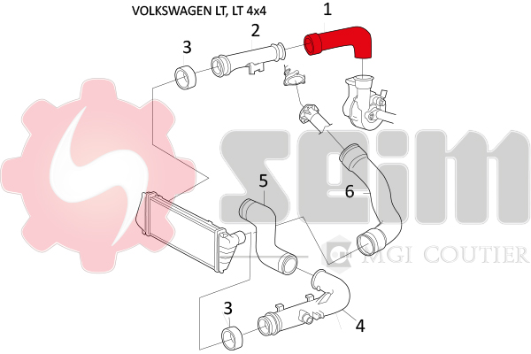 Seim Laadlucht-/turboslang 981642