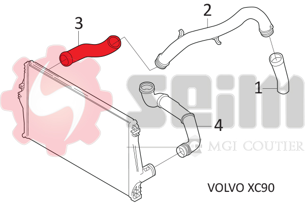 Seim Laadlucht-/turboslang 981673