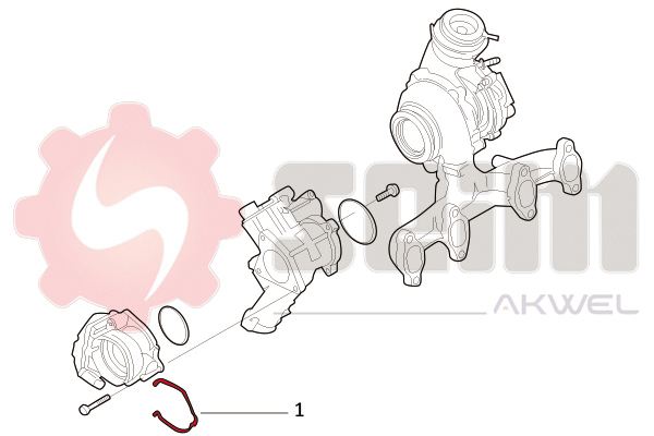 Seim Laadlucht-/turboslang 981679