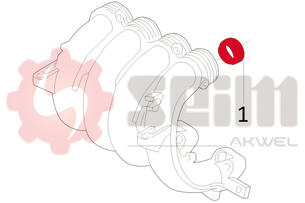 Seim Laadlucht-/turboslang 981680