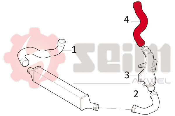Seim Laadlucht-/turboslang 981684