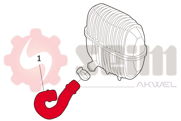 Seim Laadlucht-/turboslang 981688