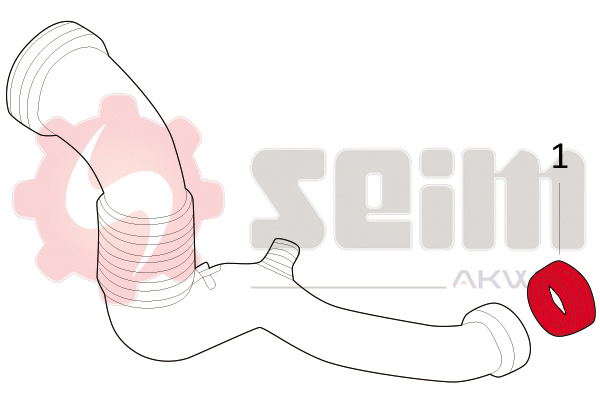 Seim Laadlucht-/turboslang 981707