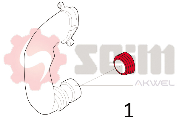 Seim Laadlucht-/turboslang 981707