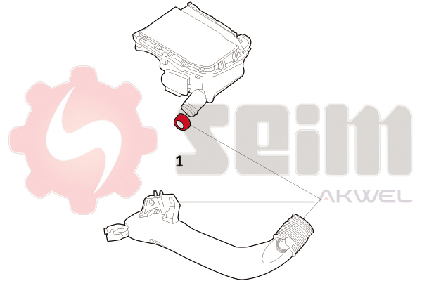 Seim Laadlucht-/turboslang 981707