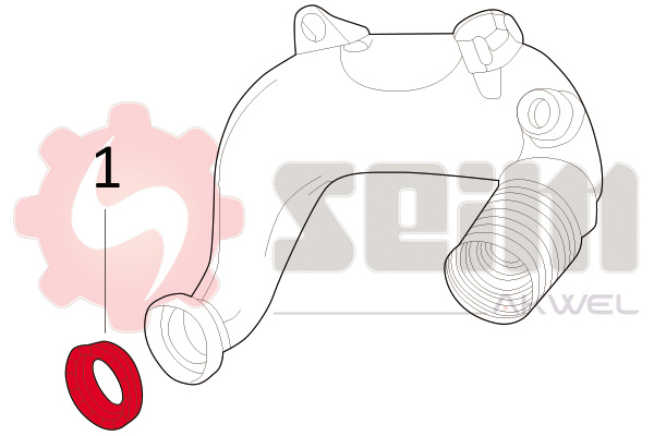 Seim Laadlucht-/turboslang 981707