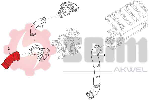Seim Laadlucht-/turboslang 981719