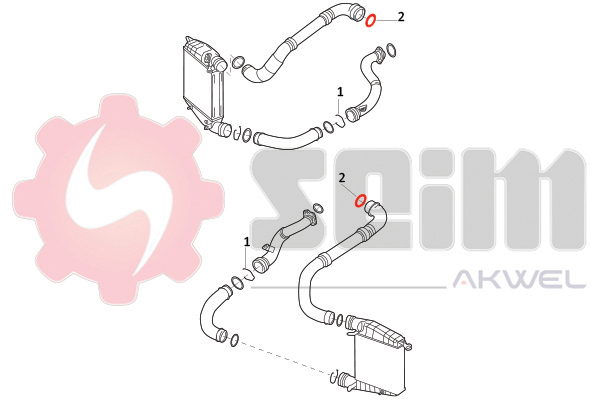 Seim Laadlucht-/turboslang 981721