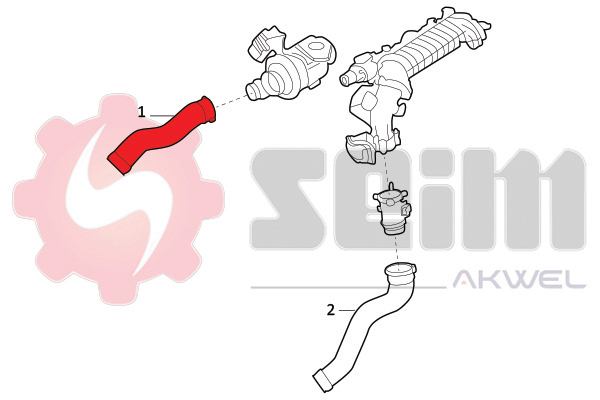 Seim Laadlucht-/turboslang 981731