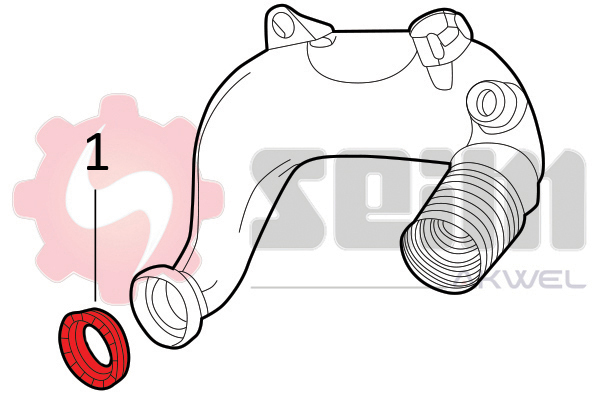 Seim Laadlucht-/turboslang 981733