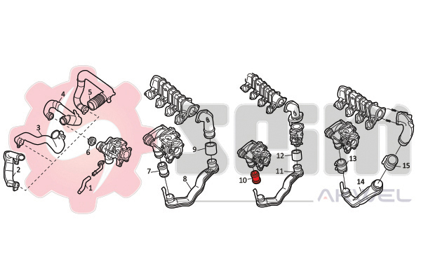Seim Laadlucht-/turboslang 981742