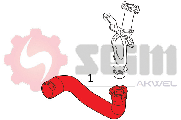 Seim Laadlucht-/turboslang 981767