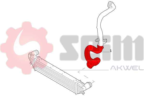 Seim Laadlucht-/turboslang 981769
