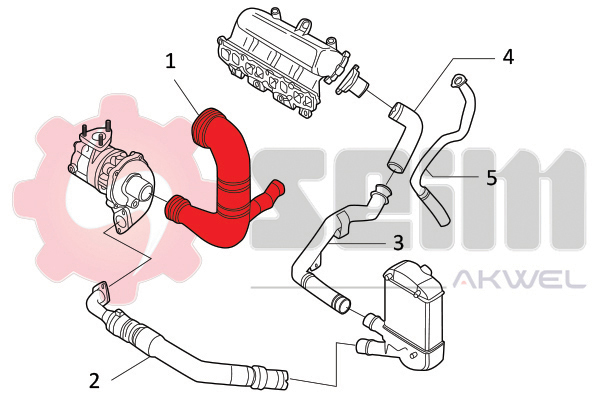 Seim Laadlucht-/turboslang 981776