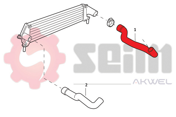 Seim Laadlucht-/turboslang 981822