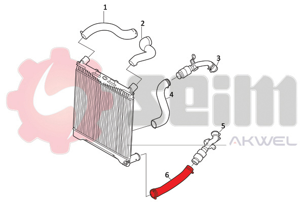 Seim Laadlucht-/turboslang 981832