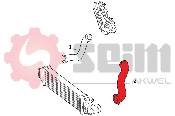 Seim Laadlucht-/turboslang 981856