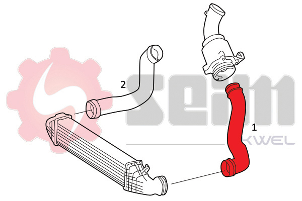 Seim Laadlucht-/turboslang 981864