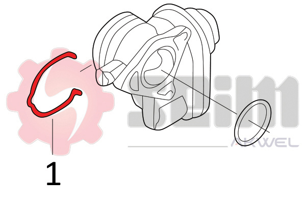 Seim Laadlucht-/turboslang 981938
