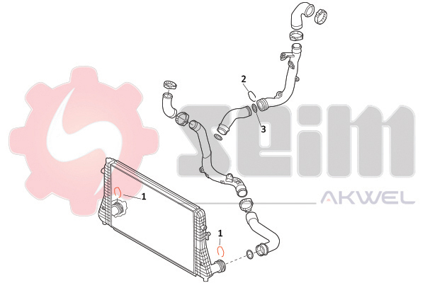 Seim Laadlucht-/turboslang 981938