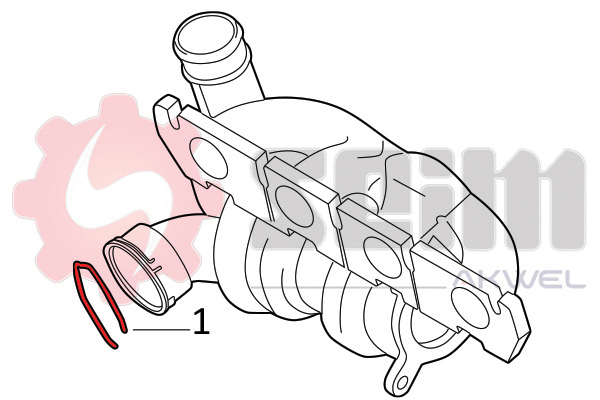 Seim Laadlucht-/turboslang 981938