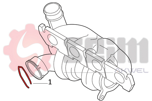 Seim Laadlucht-/turboslang 981940