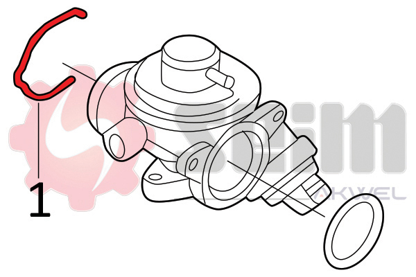 Seim Laadlucht-/turboslang 981958