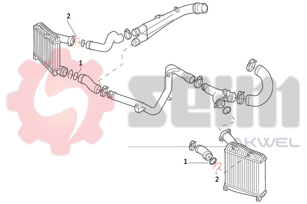 Seim Laadlucht-/turboslang 981959