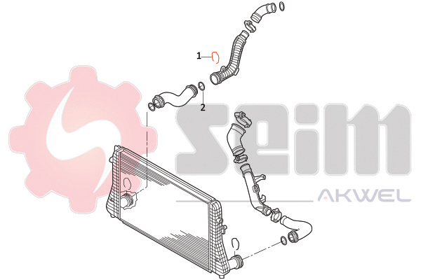 Seim Laadlucht-/turboslang 981960