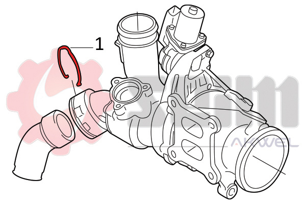 Seim Laadlucht-/turboslang 981960