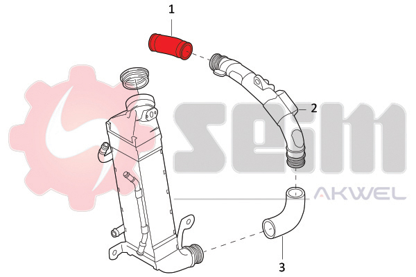 Seim Laadlucht-/turboslang 981963